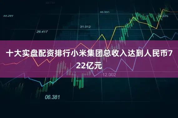 十大实盘配资排行小米集团总收入达到人民币722亿元
