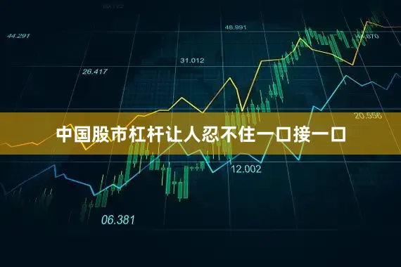 中国股市杠杆让人忍不住一口接一口