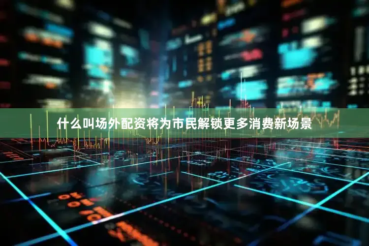 什么叫场外配资将为市民解锁更多消费新场景